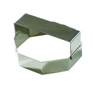 Emporte pièce Octogonal Inox Ø 14.5 cm Emporte pièce Octogonal Inox Ø 14.5 cm