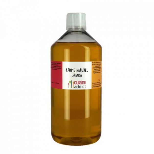 Arôme Alimentaire Naturel Orange 1 L Cuisineaddict