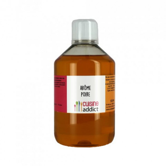 Arôme Alimentaire Naturel Poire 500 ml Cuisineaddict