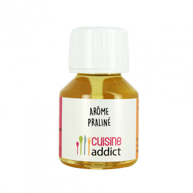 Arôme Alimentaire Praliné 58 ml Cuisineaddict