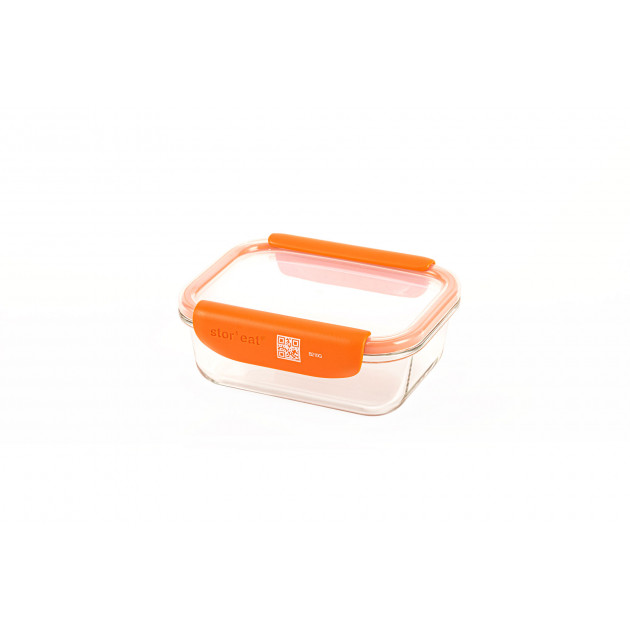 Boîte de Conservation Connectée 640 ml Orange Stor'eat Mastrad