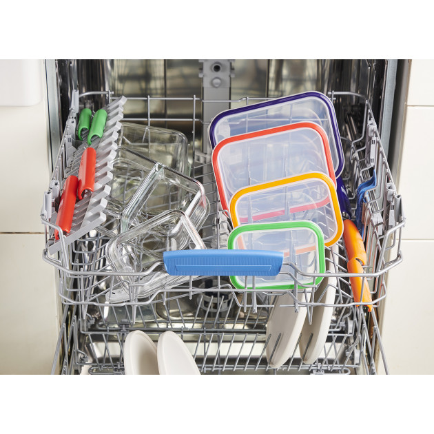 Boîtes hermétiques Stor'eat Mastrad compatibles lave-vaisselle Boîtes hermétiques Stor'eat Mastrad compatibles lave-vaisselle