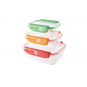 Boîtes de Conservation Connectées Stor'eat (x3) Mastrad Boîtes de Conservation Connectées Stor'eat (x3) Mastrad