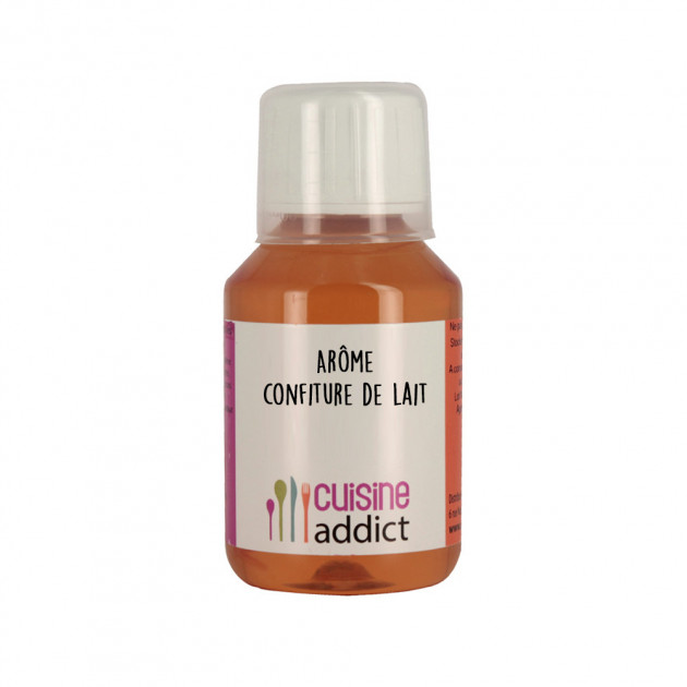 Arôme Alimentaire Confiture de Lait 115 ml Cuisineaddict