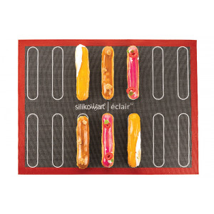 Tapis Eclairs et Choux Silicone 40 x 30 cm Silikomart