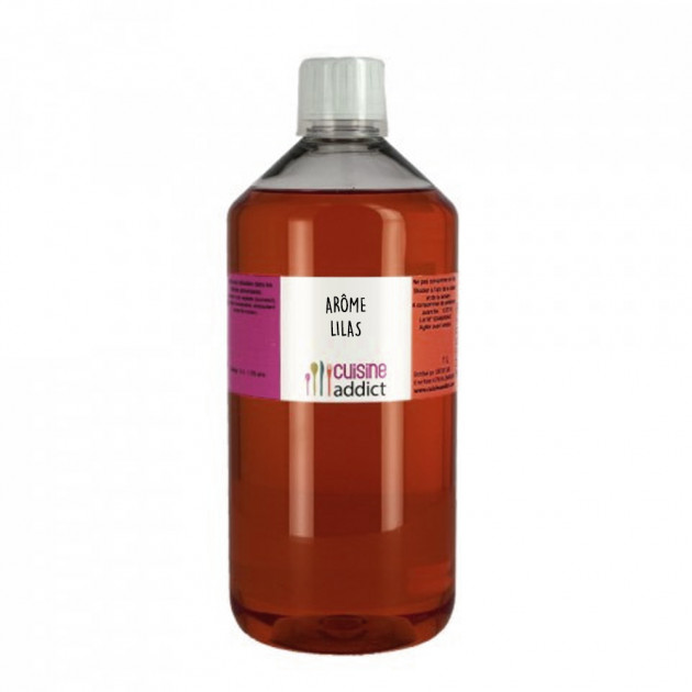 Arôme alimentaire Lilas 1 L Cuisineaddict