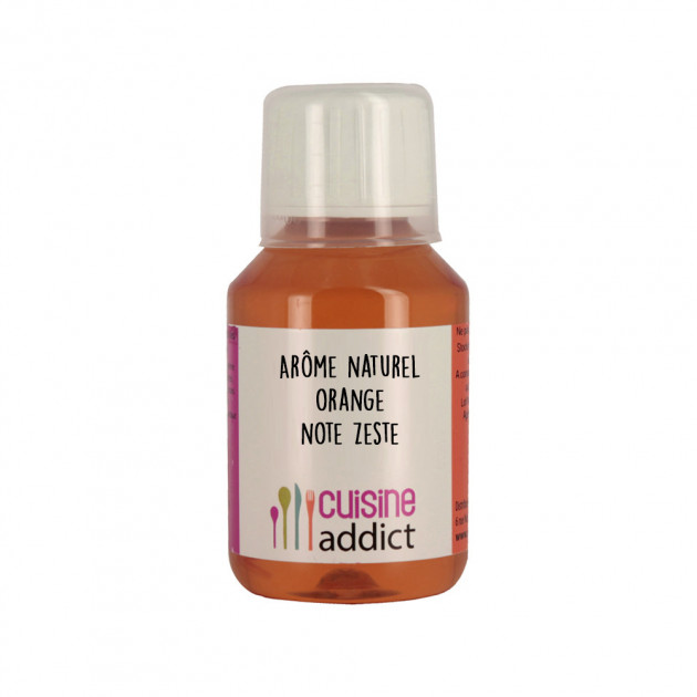 Arôme Alimentaire Naturel Orange Zeste 115 ml Cuisineaddict