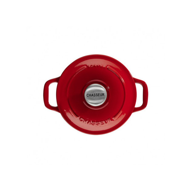 Mini Cocotte en Fonte Ronde 10 cm Rubis Chasseur