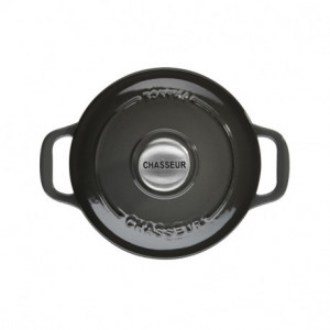 Mini Cocotte en Fonte Ronde 10 cm Caviar Chasseur Mini Cocotte en Fonte Ronde 10 cm Caviar Chasseur