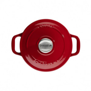Mini Cocotte en Fonte Ronde 10 cm Rouge Chasseur Mini Cocotte en Fonte Ronde 10 cm Rouge Chasseur