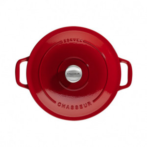 Cocotte en Fonte Ronde 28 cm Rubis Chasseur Cocotte en Fonte Ronde 28 cm Rubis Chasseur