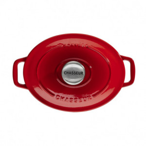 Cocotte en Fonte Ovale 17 cm Rubis Chasseur Cocotte en Fonte Ovale 17 cm Rubis Chasseur