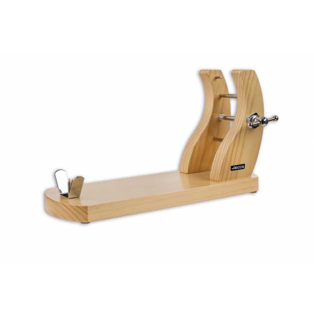 Support Jambon Bois Naturel Arcos