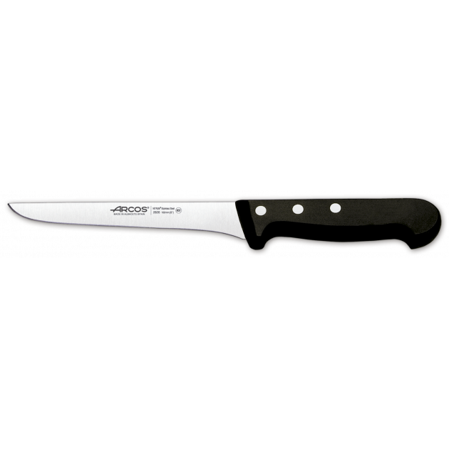 Couteau à jambon cru avec poignée en bois 36,5cm