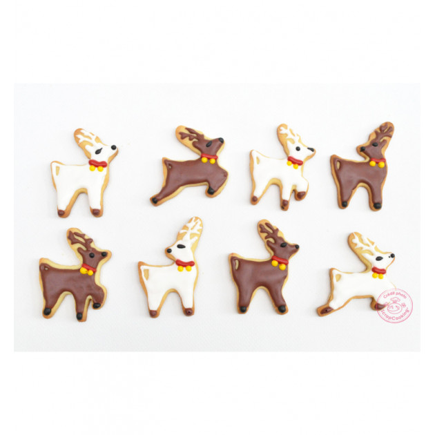 Biscuits rennes de Noël