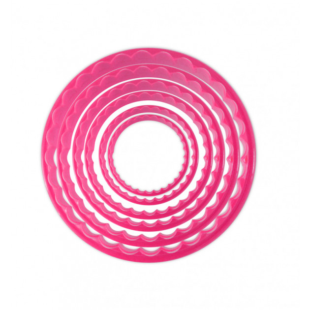 Emporte-Pièces Ronds Cannelés Scrapcooking