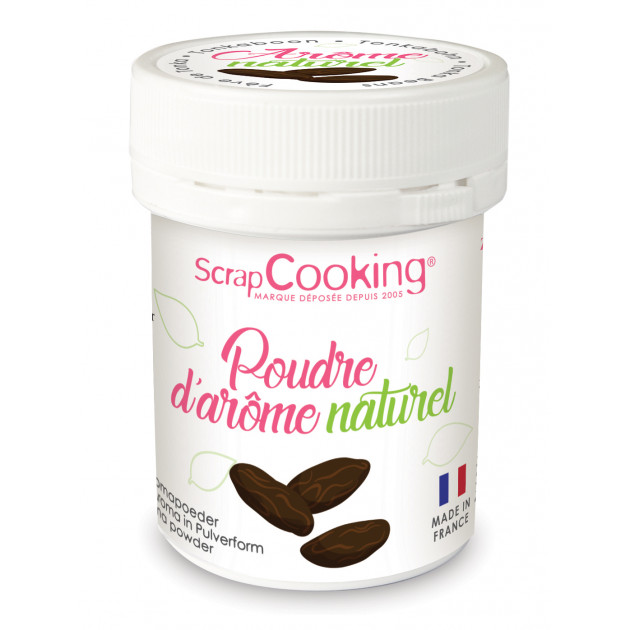 Arôme Naturel en Poudre Fève Tonka 12 g Scrapcooking