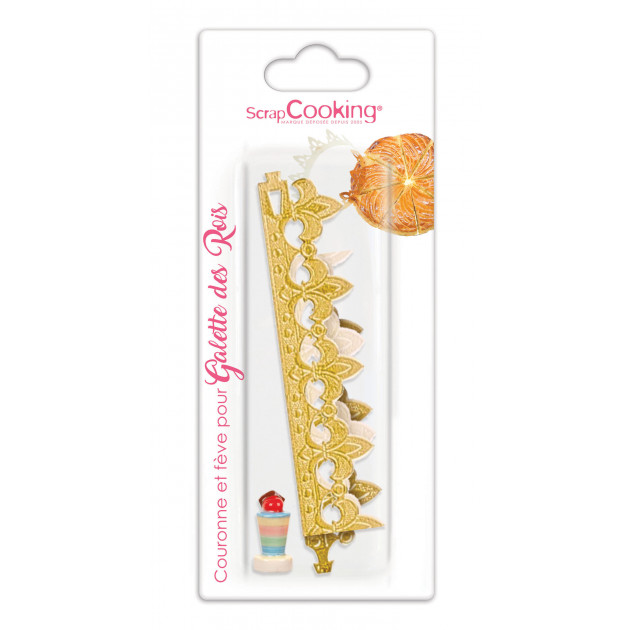 Couronne et Fève Epiphanie Scrapcooking - , Achat, Vente