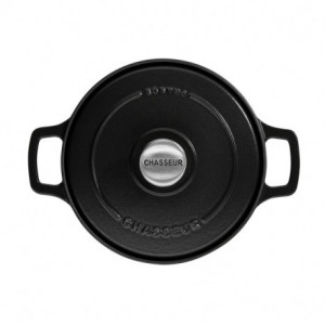 Cocotte à Riz en Fonte 16 cm Noir Mat Chasseur