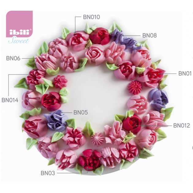 Réalisation Fleurs avec Douilles Russe