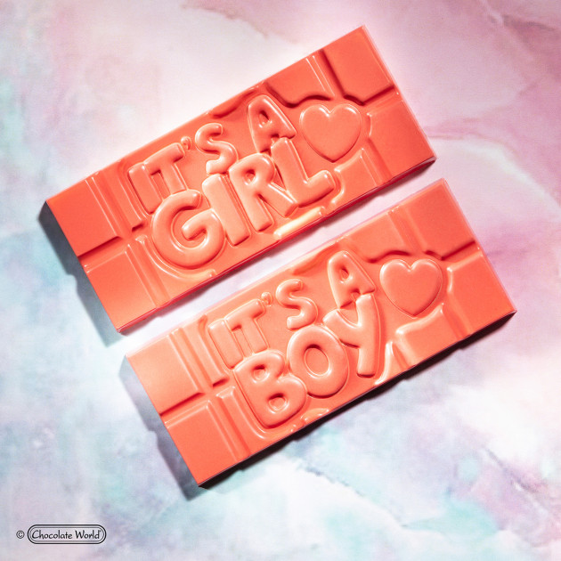 Moule Chocolat Tablette It's a Girl Chocolate World Moule Chocolat Tablette It's a Girl Chocolate World