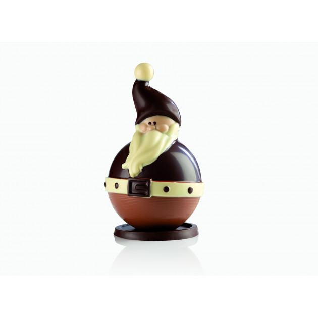 Moule Chocolat Père Noël Ø 10,5 x H 17 cm (x2) Pavoni