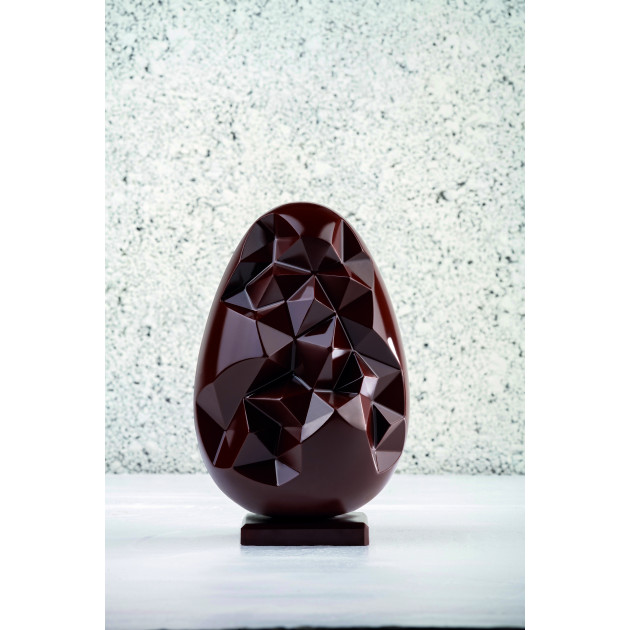 Moule Chocolat Oeuf Picasso Ø 14 x H 21,5 cm (x2) Pavoni
