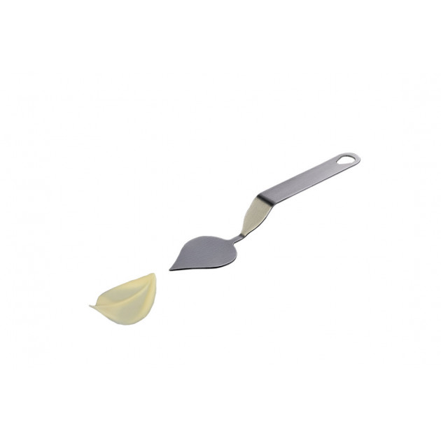 Couteau Inox Feuille Large 6 x 4,4 cm Flychoc Pavoni