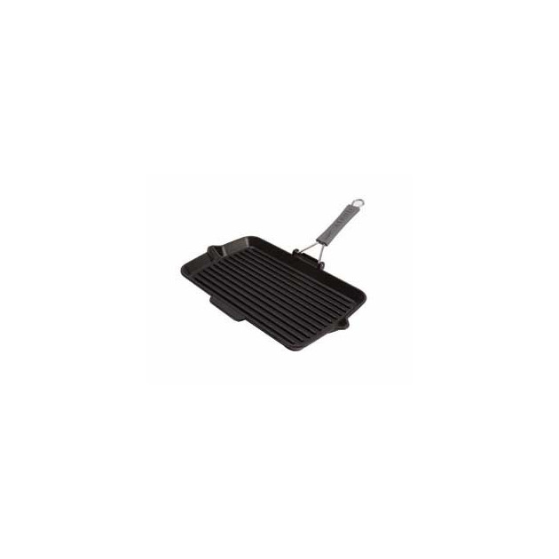 Grill en fonte rectangulaire 34 x 21 cm Staub