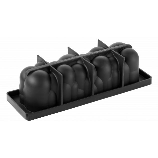 Moule Silicone Bûche Atomic 25 x 8 cm x H 8 cm Pavoni - ,  Achat, Vente