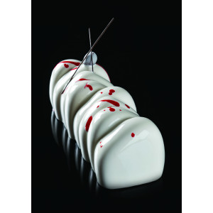 Moule Silicone Bûche Bilbao 25 x 8,5 cm x H 7,5 cm Pavoni Moule Silicone Bûche Bilbao 25 x 8,5 cm x H 7,5 cm Pavoni