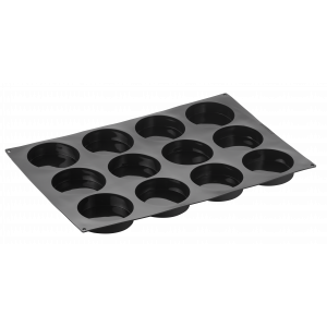 Moule Silicone Insert Rond Disco Ø 12 cm x H 3 cm (x12) Pavoflex Moule Silicone Insert Rond Disco Ø 12 cm x H 3 cm (x12) Pavoflex