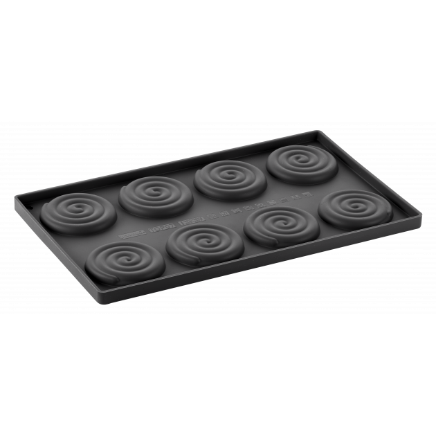 Moule Silicone 8 Décors Ronds Moule Silicone 8 Décors Ronds