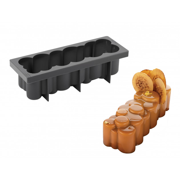 Moule pour bûche de Noël en silicone - Doré/or - Kiabi - 33.90€