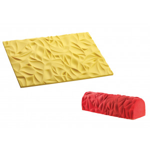 Tapis Décor Bûche Mosaïque Silicone Pavoni Tapis Décor Bûche Mosaïque Silicone Pavoni