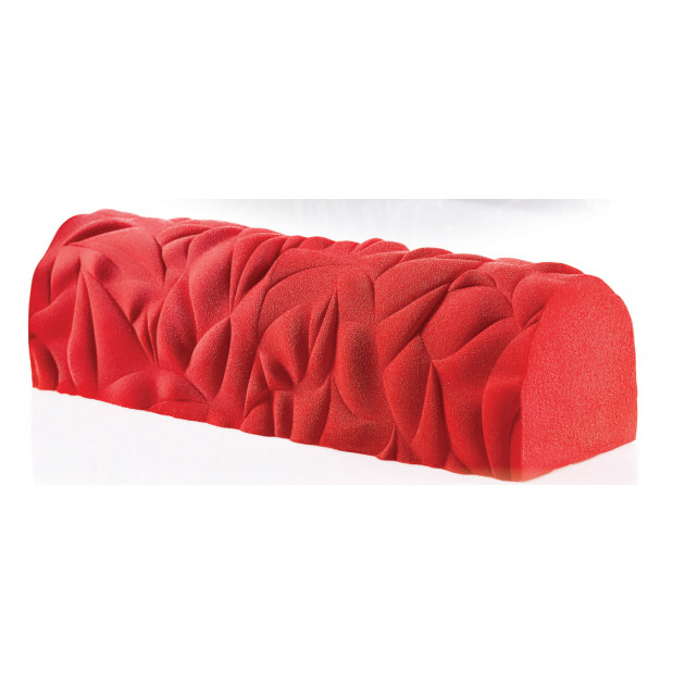 Bûche de Noël Décor Mosaïque Pavoni