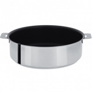 Sauteuse Mutine Ø 24 cm Manche Amovible Anti-Adhésive Inox Cristel Sauteuse Mutine Ø 24 cm Manche Amovible Anti-Adhésive Inox Cristel