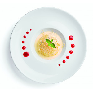 Assiette à Risotto Centro Porcelaine Blanche Ø 27 cm Assiette à Risotto Centro Porcelaine Blanche Ø 27 cm