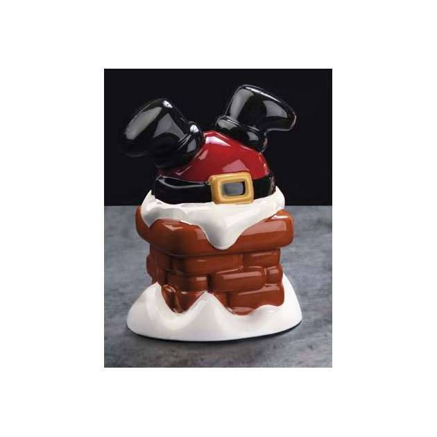 Moule Chocolat Père Noël Cheminée Ø 12,5 cm x H 17 cm (x2) Pavoni