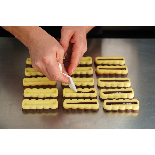 Préparation barre de chocolat - moule Pavoni