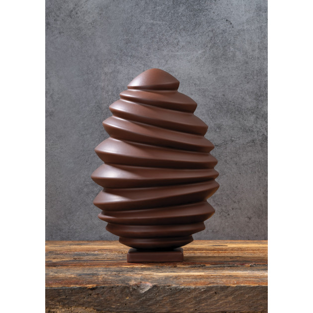 Moule Chocolat Oeuf Pagoda 13,7 x 13,7 cm x H 21,2 cm (x2) Pavoni