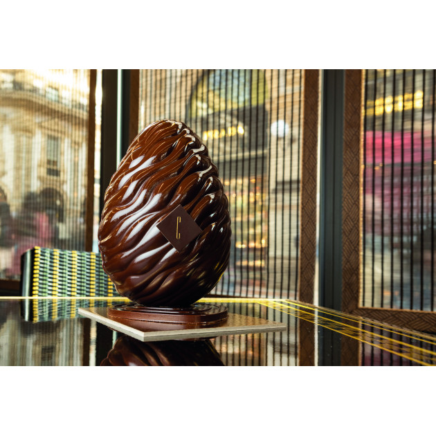 Moule Chocolat Oeuf Fluide Ø 14 cm x H 20,5 cm (x2) Pavoni