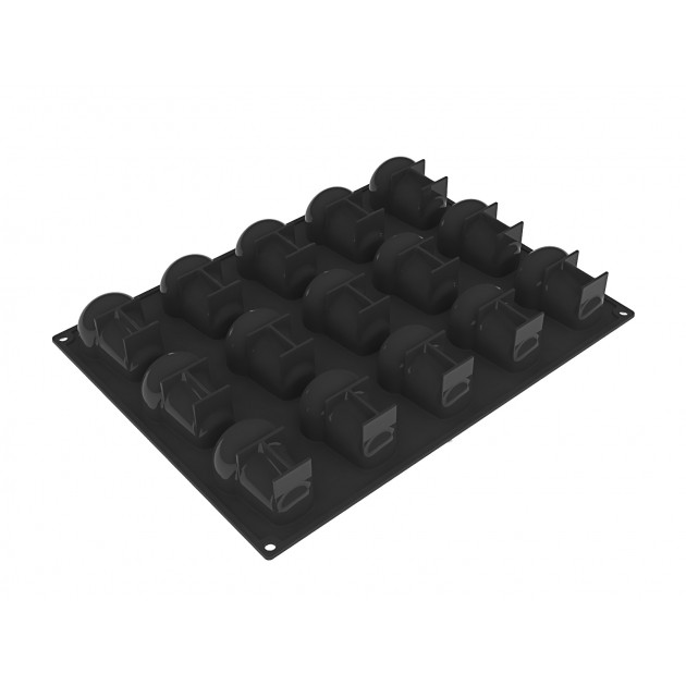 Moule Silicone 15 Baba  Moule Silicone 15 Baba