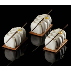 Moule Silicone Turn 8 x 4,6 cm x H 3,8 cm (x15) Pavoflex