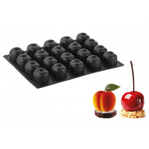 Moule pour 8 mini madeleine en silicone elastomoules - RETIF