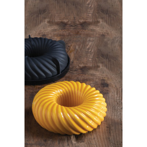 Moule savarin rond en silicone 24 cm