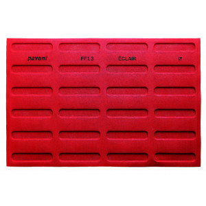Tapis Silicone Micro-perforé Éclair 12,5 x 2,5 cm x H 0,5 cm (x24) Pavoni Tapis Silicone Micro-perforé Éclair 12,5 x 2,5 cm x H 0,5 cm (x24) Pavoni