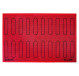 Tapis Silicone Micro-perforé Éclair 12,5 x 2,5 cm (x20) Pavoni