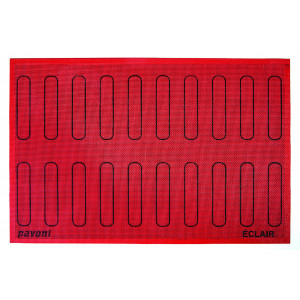 Tapis Silicone Micro-perforé Éclair 12,5 x 2,5 cm (x20) Pavoni Tapis Silicone Micro-perforé Éclair 12,5 x 2,5 cm (x20) Pavoni