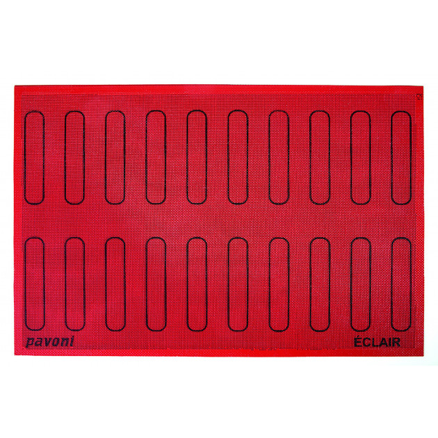 Tapis Silicone Micro-perforé Éclair 12,5 x 2,5 cm (x20) Pavoni